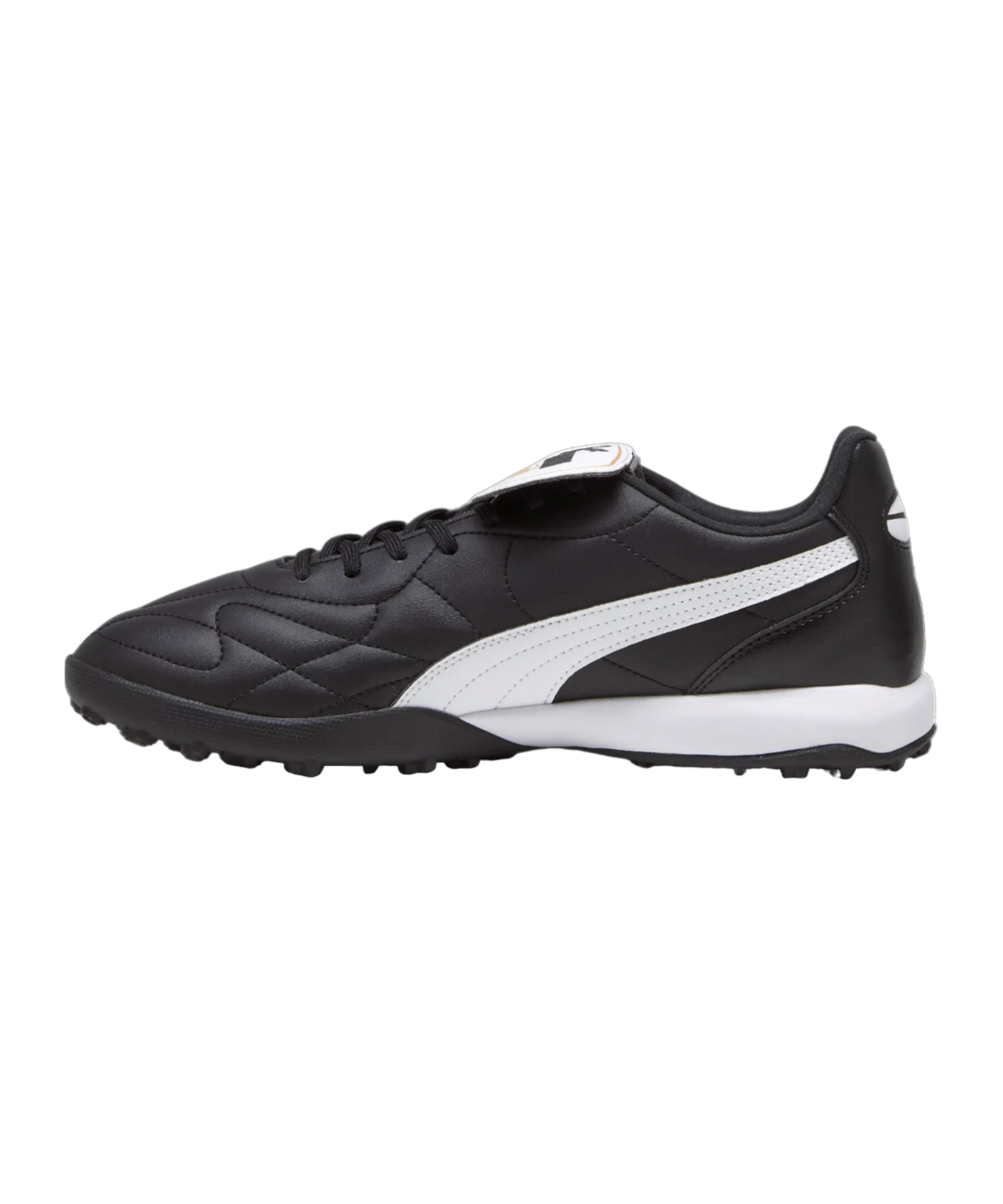 PUMA KING Top TT Schwarz Weiss Gold F01