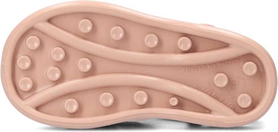 Igor Unisex Platte sandalen Tobby Solid Roze Rubber Platte zool