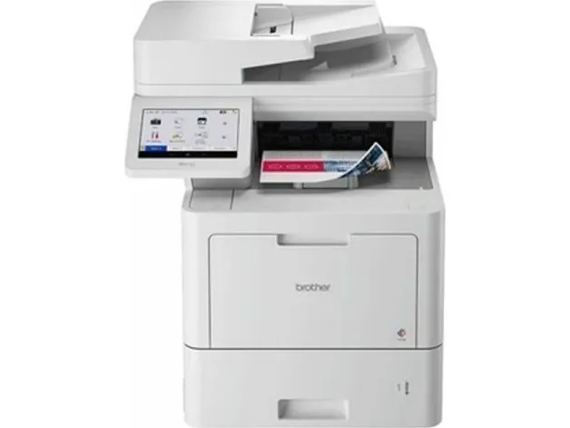 Brother MFC-L9630CDN - Multifunktionsprinter - farve - laser - A4/Legal (medie) - op til 40 spm (kopiering) - op til 40 spm (udskriver) - 620 ark - 33.6 Kbps - Gigabit LAN, USB 2.0, USB vært, NFC