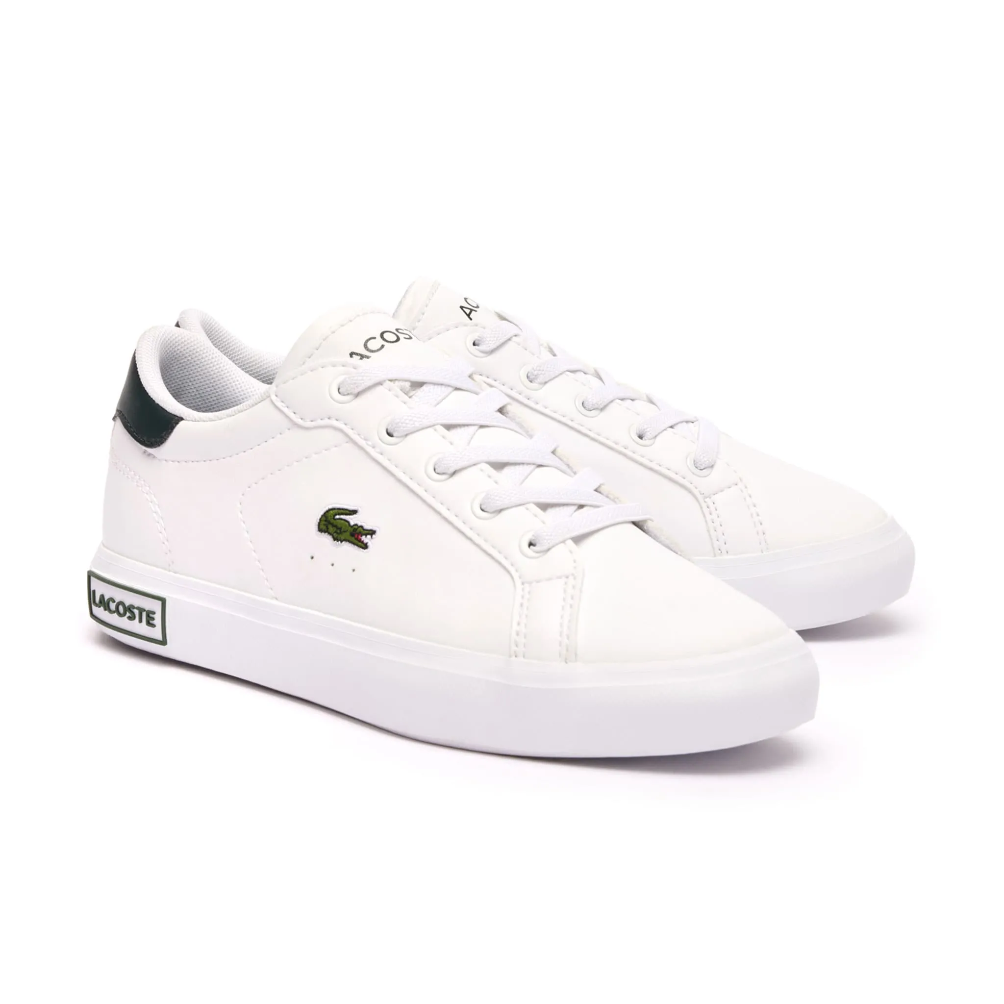 Lacoste Souliers Powercourt Blanc Pointures 11-2