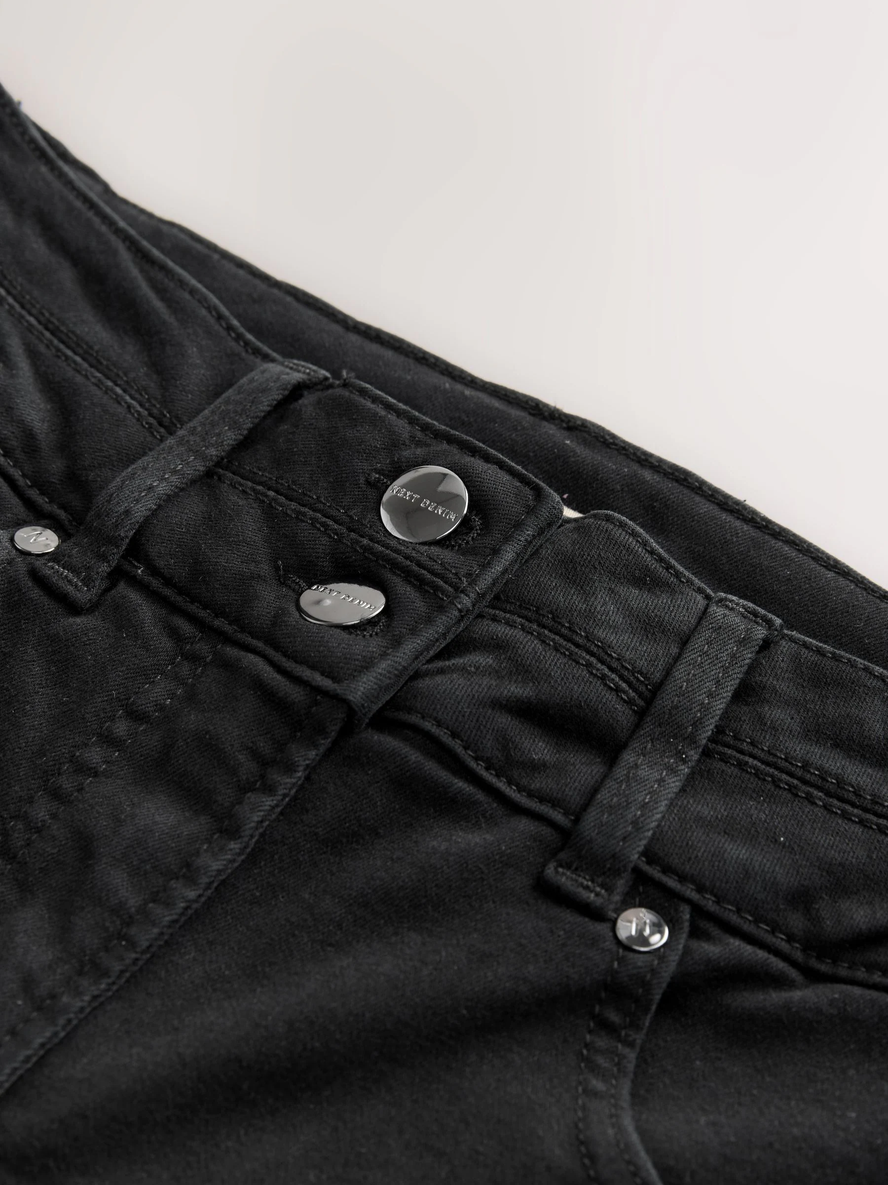 Net zwart - Lift, slim en shape jeans met bootcut