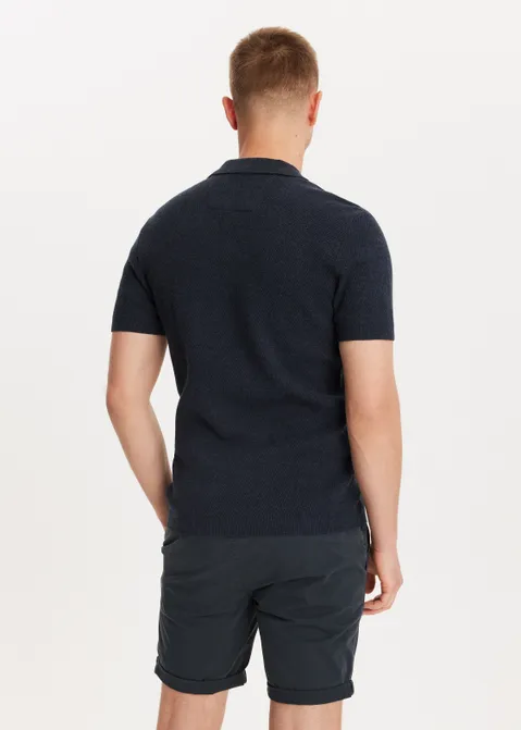 Polo honingraat blauw (BLW.MEL)