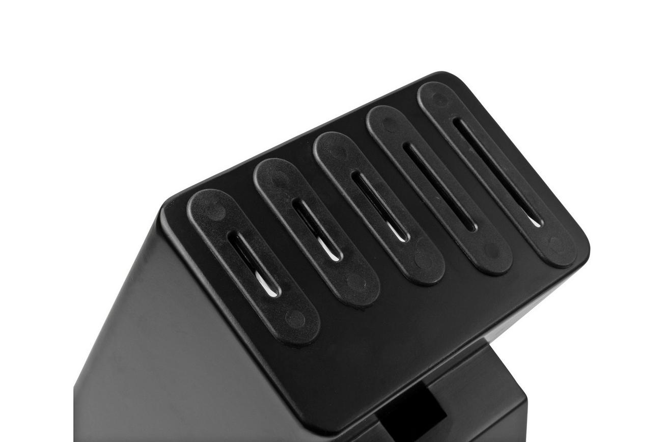 Lion Sabatier Moscou 668280 messenblok met keramische messenslijpers, zwart