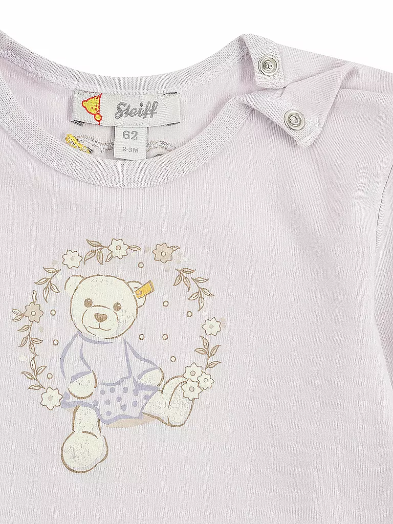 STEIFF Baby Langarmshirt  lila