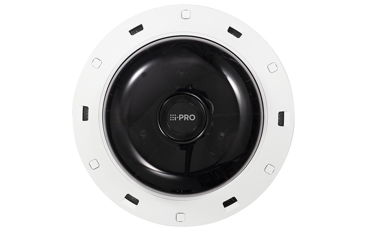 Netzwerkkamera WV-S8543LG<br>3x4MP (12MP) Multi-Sensor-Netzwerkkamera für den Aussenbereich mit AI-Engine, Smoke Dome