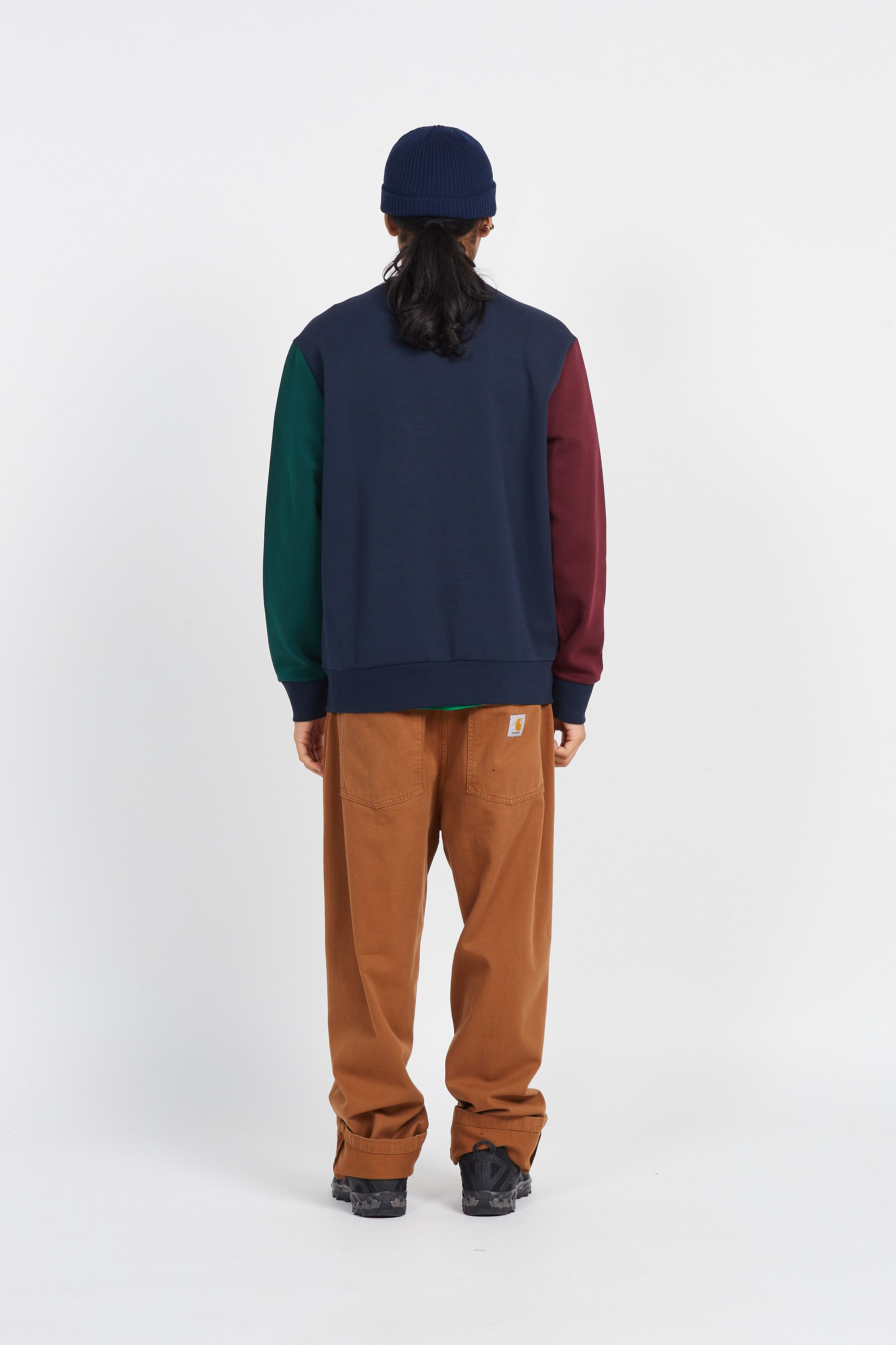 POLO RALPH LAUREN Sweatshirt Color-Blocked Double-Knit Sweatshirt Multicolore