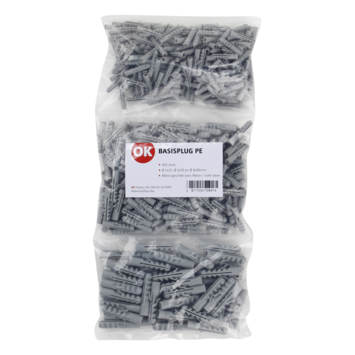 OK Basisplug 5, 6 and 8mm 450T