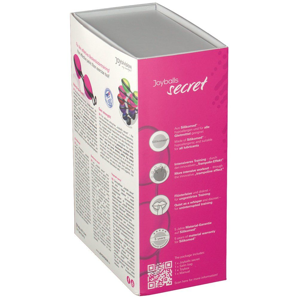 Joyballs® secret pink-schwarz