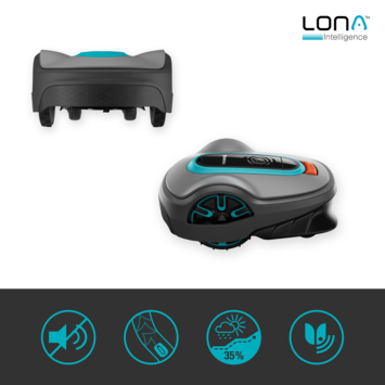 Gardena robotmaaier smart SILENO life 1000 m² - 21cm