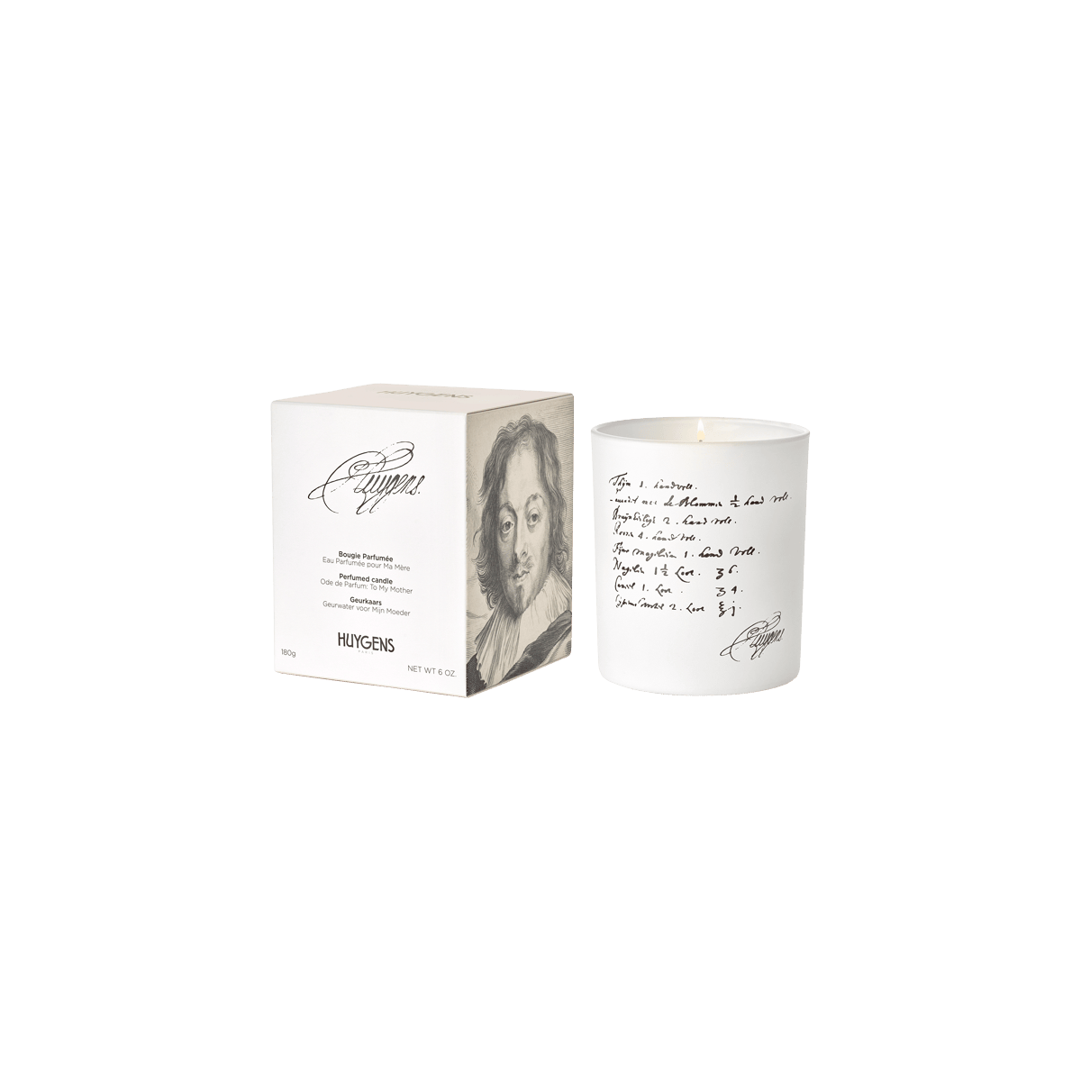 Candle Constantijn Huygens 180gr