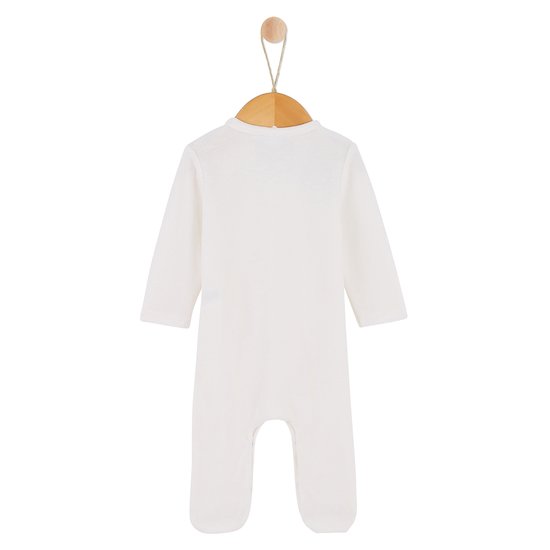 Noël Pyjama naissance velours   neige        de               P'tit bisou