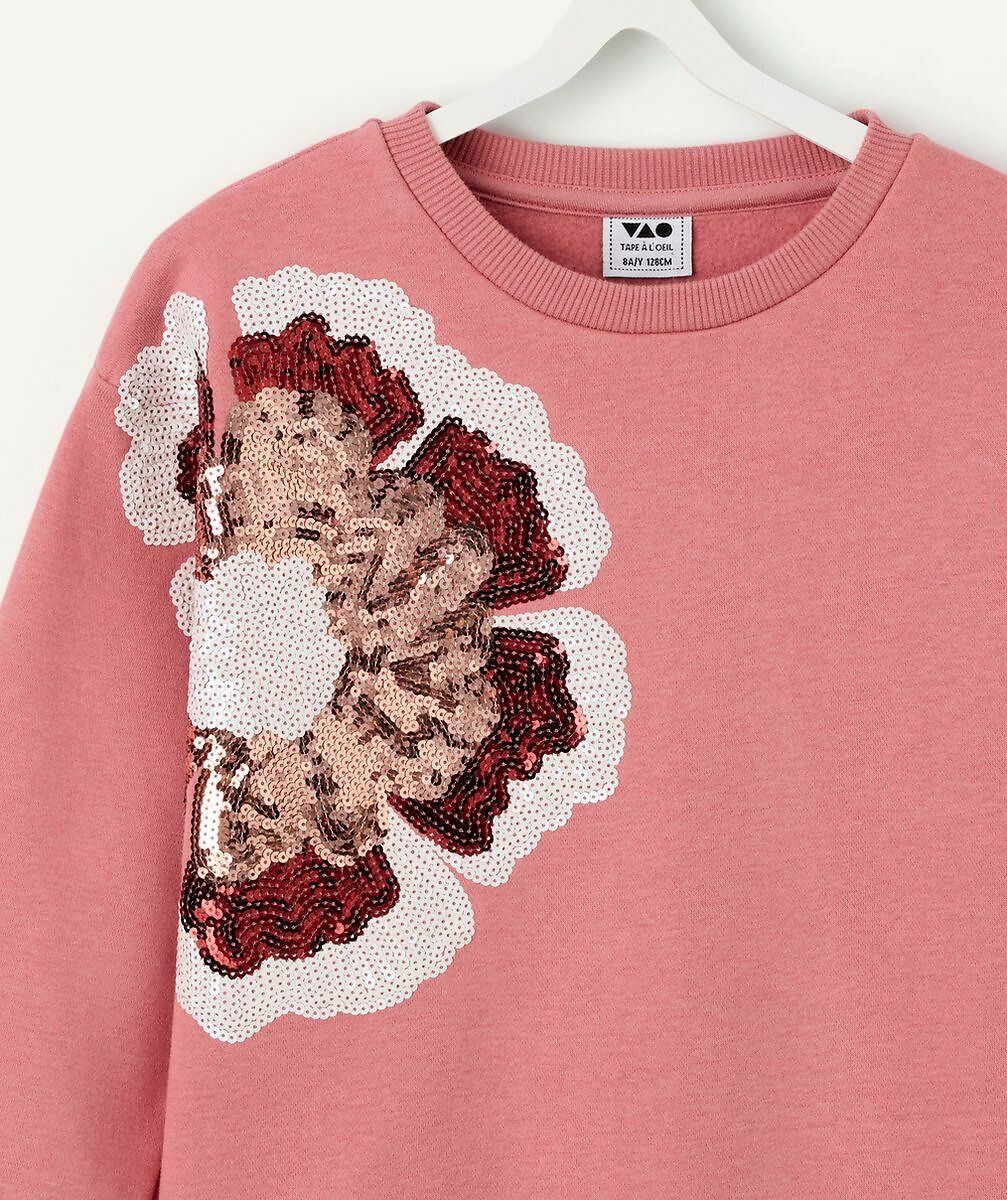 TAPE A L'OEIL<br>Suéter com flores de zecchino