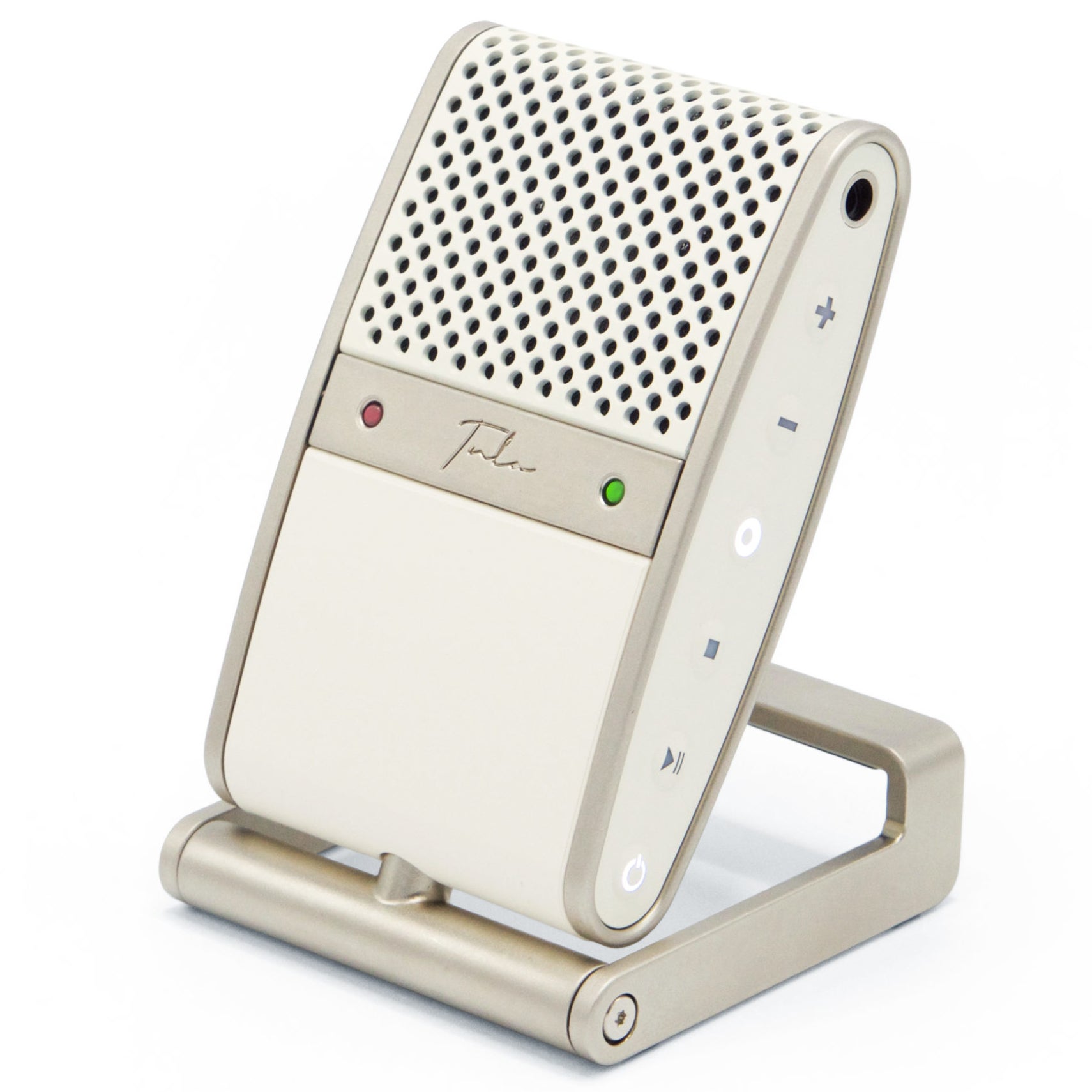 Tula The Tula Mic Cream usb microfoon met windkap