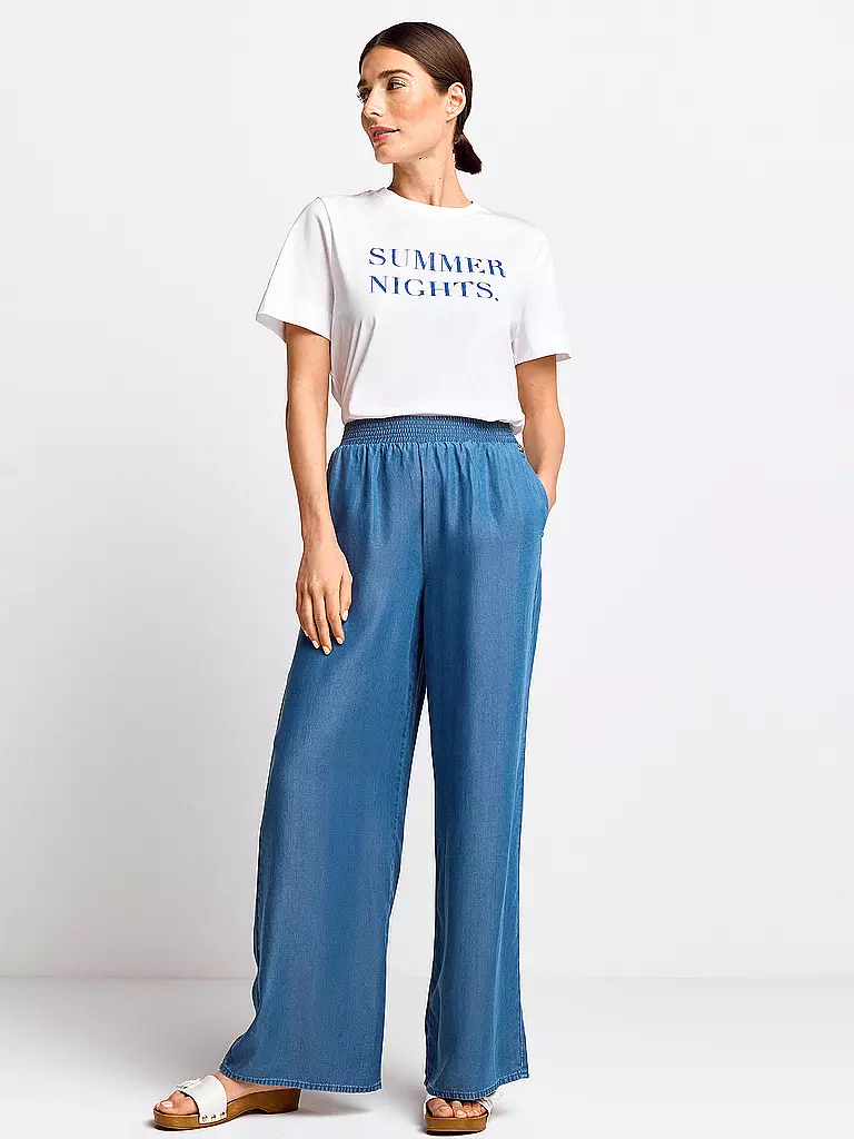 RICH & ROYAL Marlenehose  blau