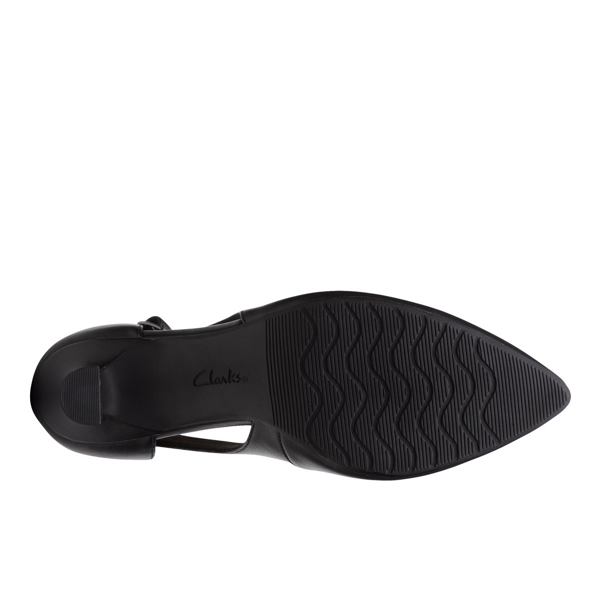 CLARKS-Kataleynarae-Chaussure à talon haut - Talon aiguille - Noir/Noir