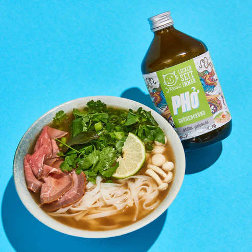 Bouillon de viande - Base pour soupe Pho bio
