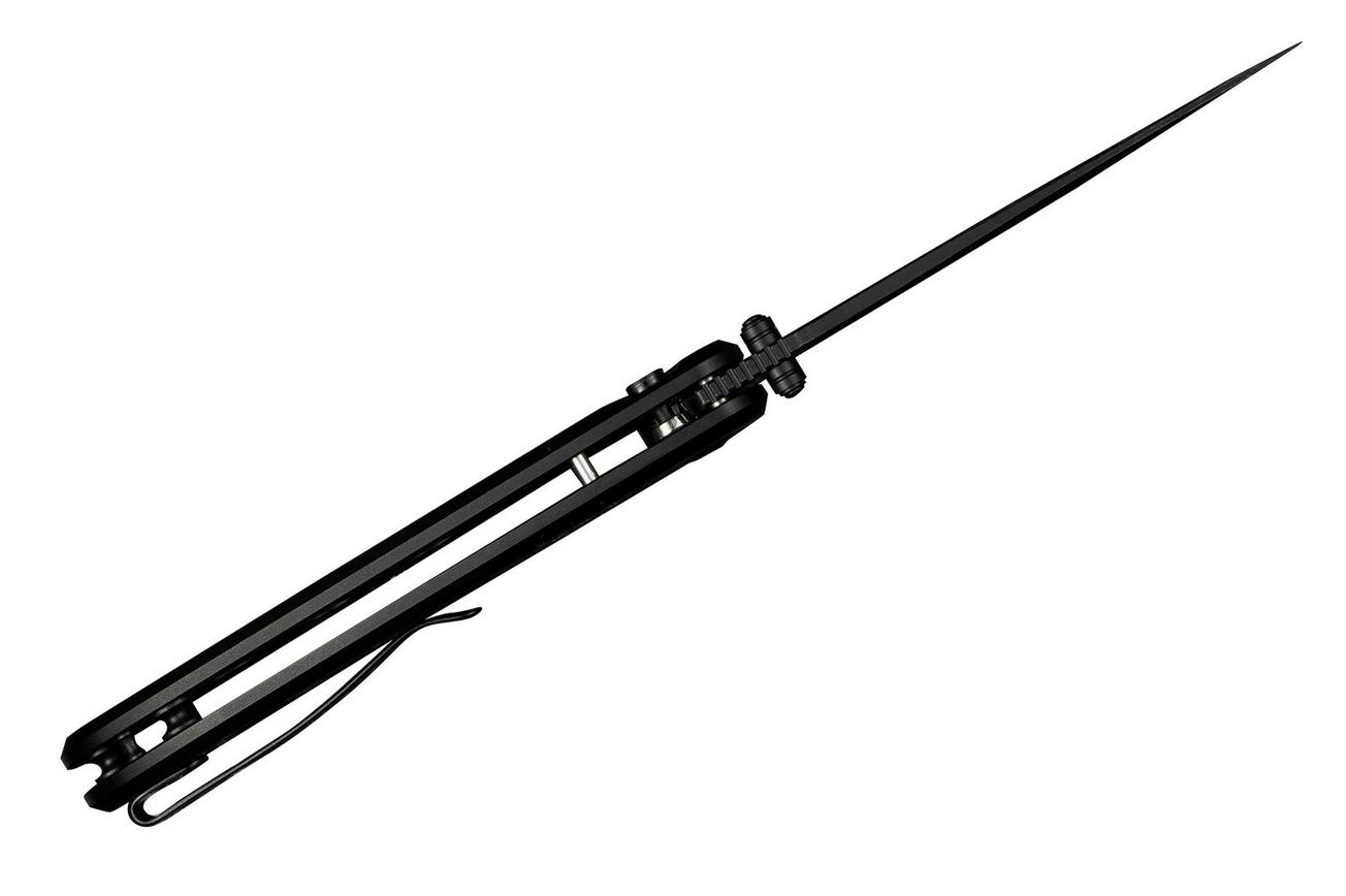 Civivi Hyperpulse C23087A-1 Black 14C28N, Black Aluminium, zakmes
