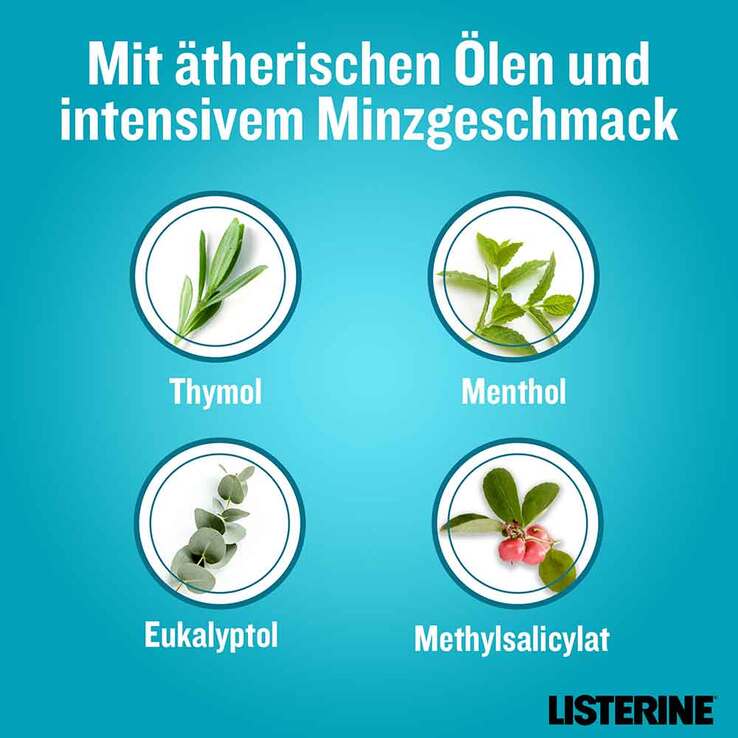Listerine Cool Mint Lösung, 600 ml