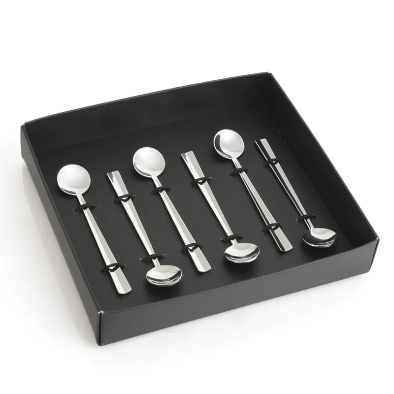 Coffret 6 cuilleres moka nagasaki Table passion