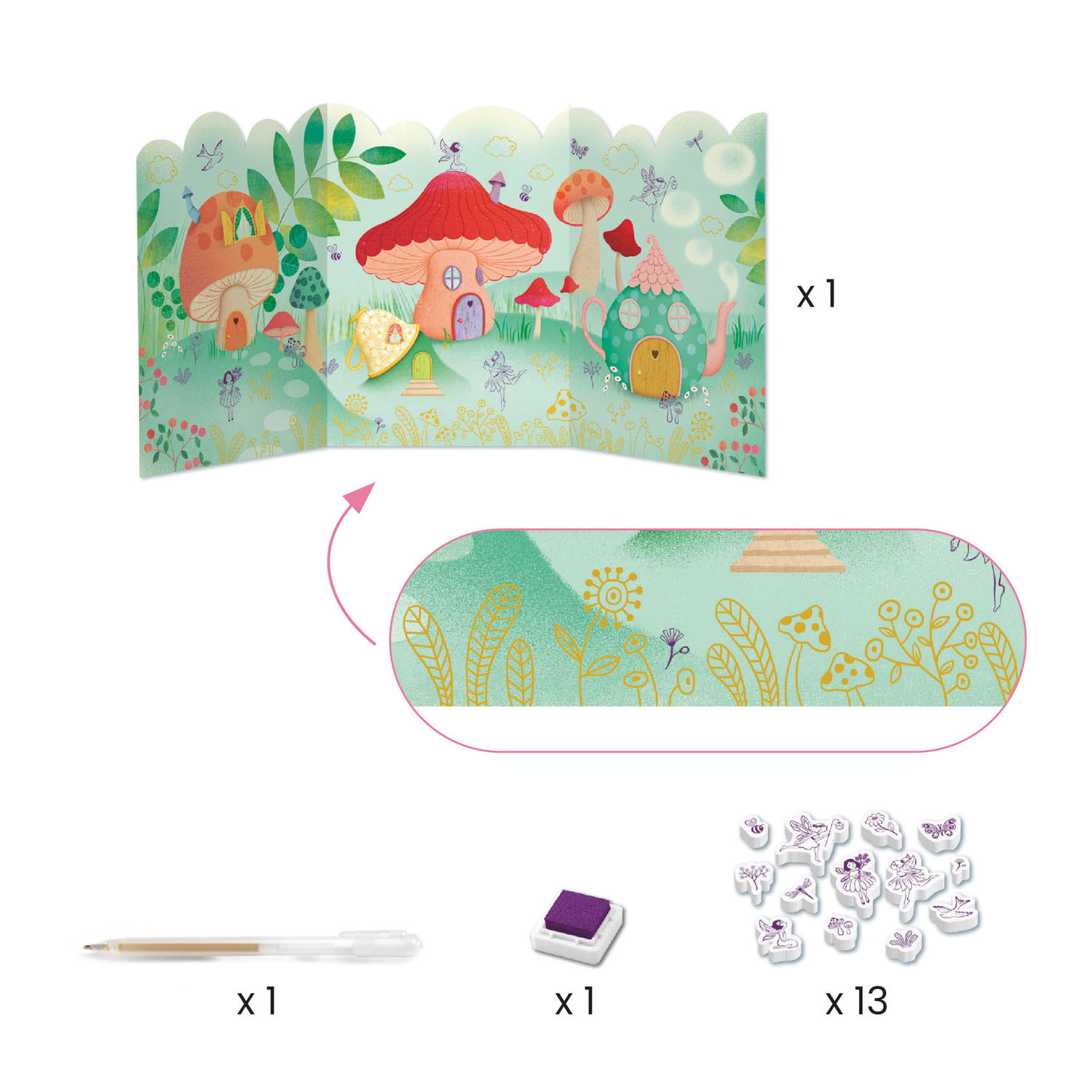Djeco Fairxy Box Knutselset