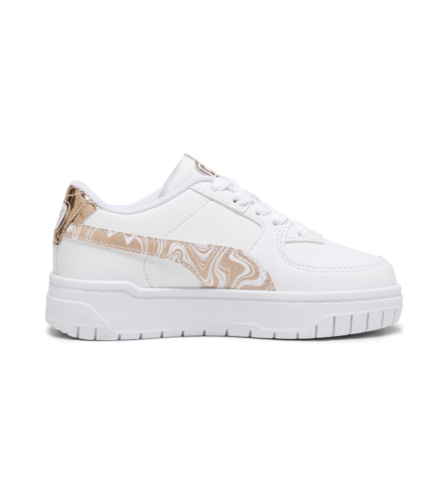 Tênis Puma Cali Dream Golden Marble PS Branco