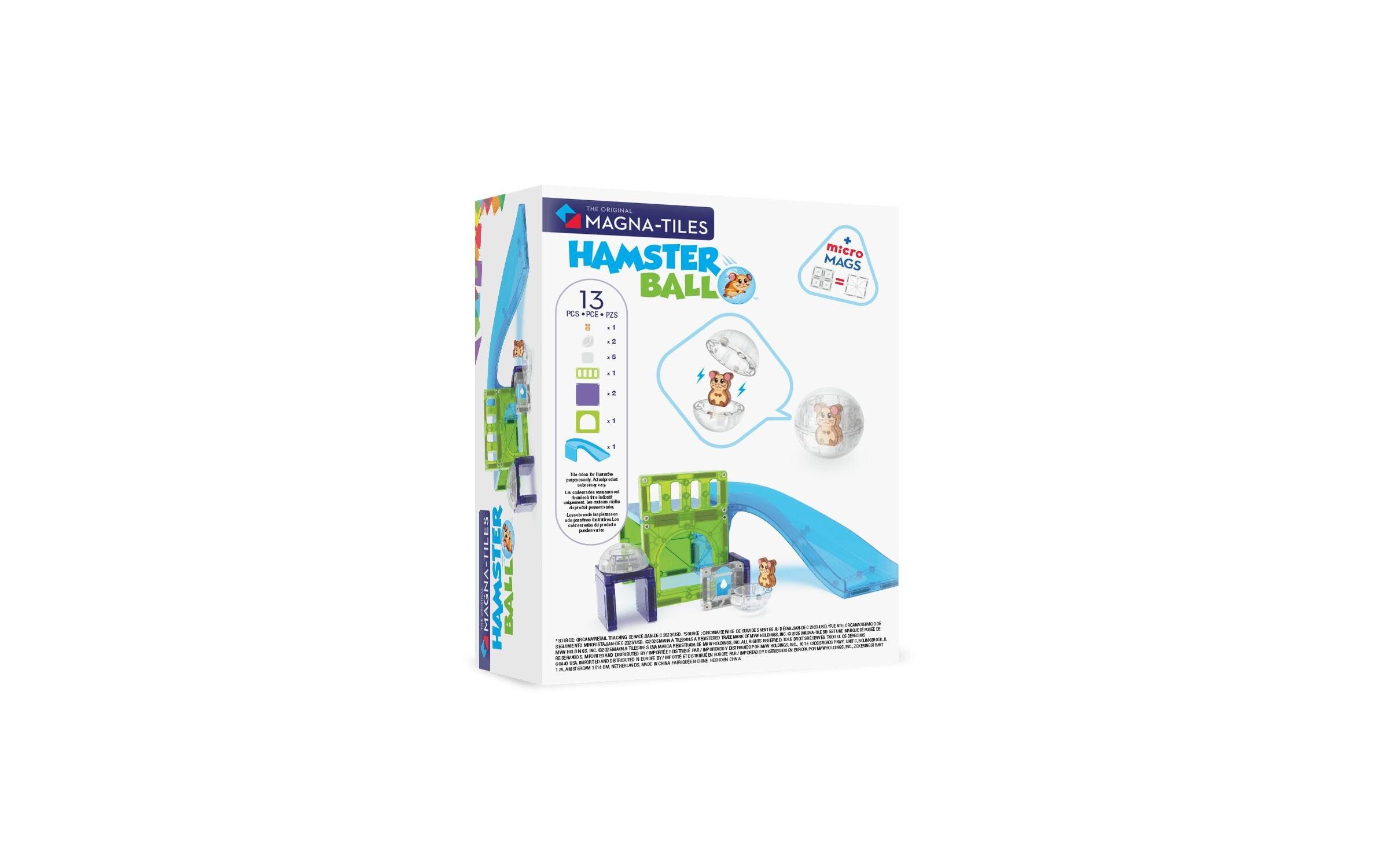 Hamster Ball 13 TeileAbenteuer-Set mit 13 magnetischen Teilen