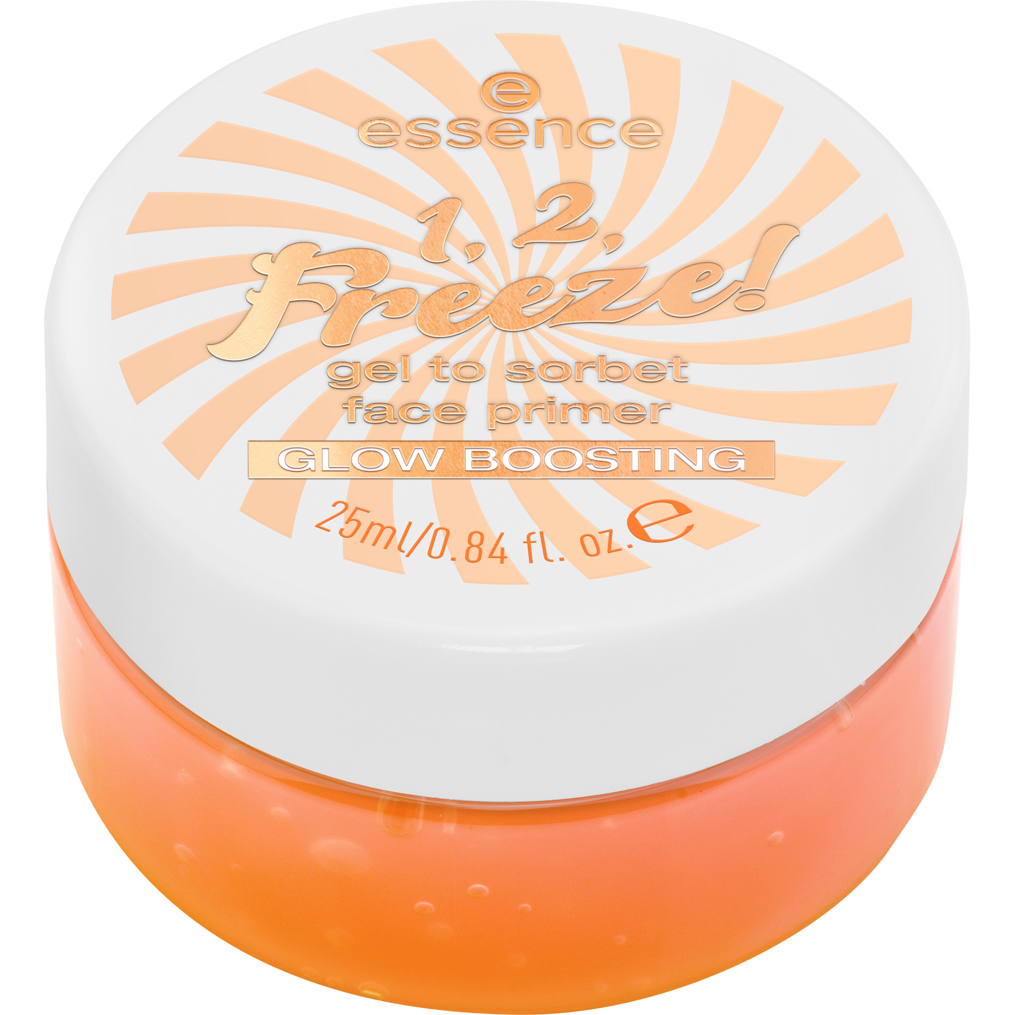 1, 2, Freeze! gel to sorbet face primer GLOW BOOSTING