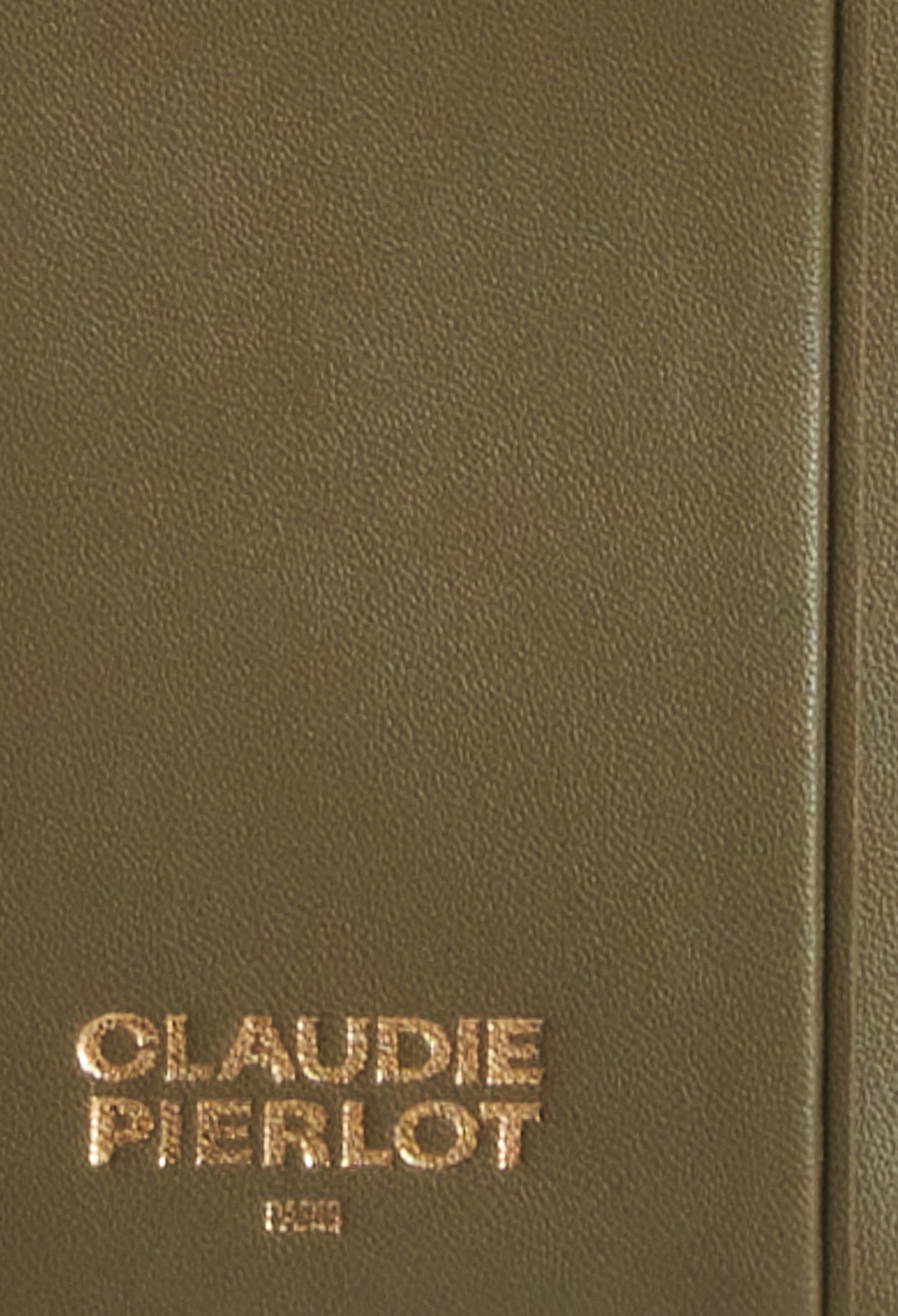 Porte-cartes bandouli&egrave;re cuir lisse