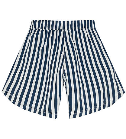 Mads N?rgaard Shorts - Sacky - White Alyssum/Saragasso Sea