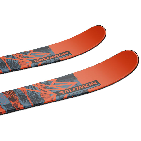 Pack ski SALOMON QST SPARK JR M + L6 GW J2 FLAME / COPEN BLUE / BLACK