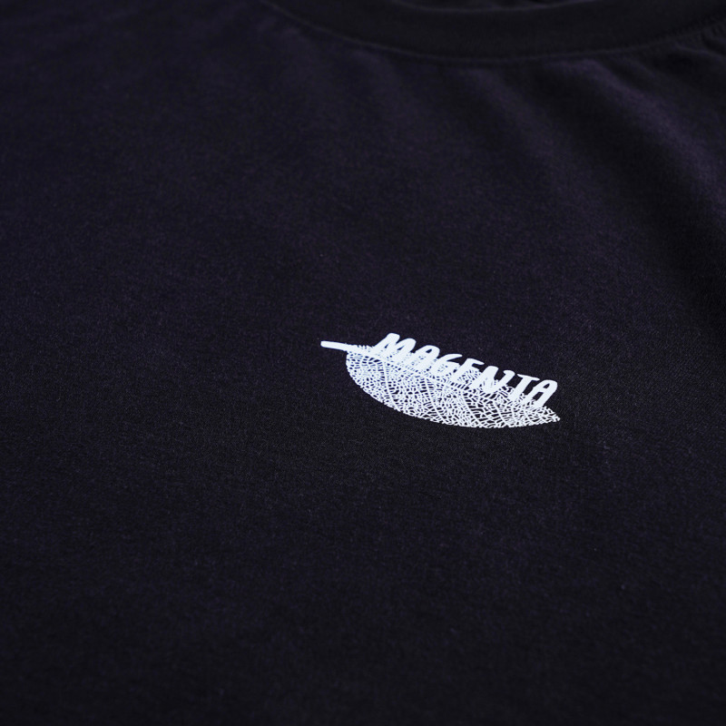 T-SHIRT BOTANIQUE - NOIR