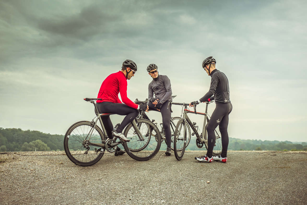 FUTURUM JORIS Thermo Fietsbroek Lang Zonder Zeem Zwart Heren