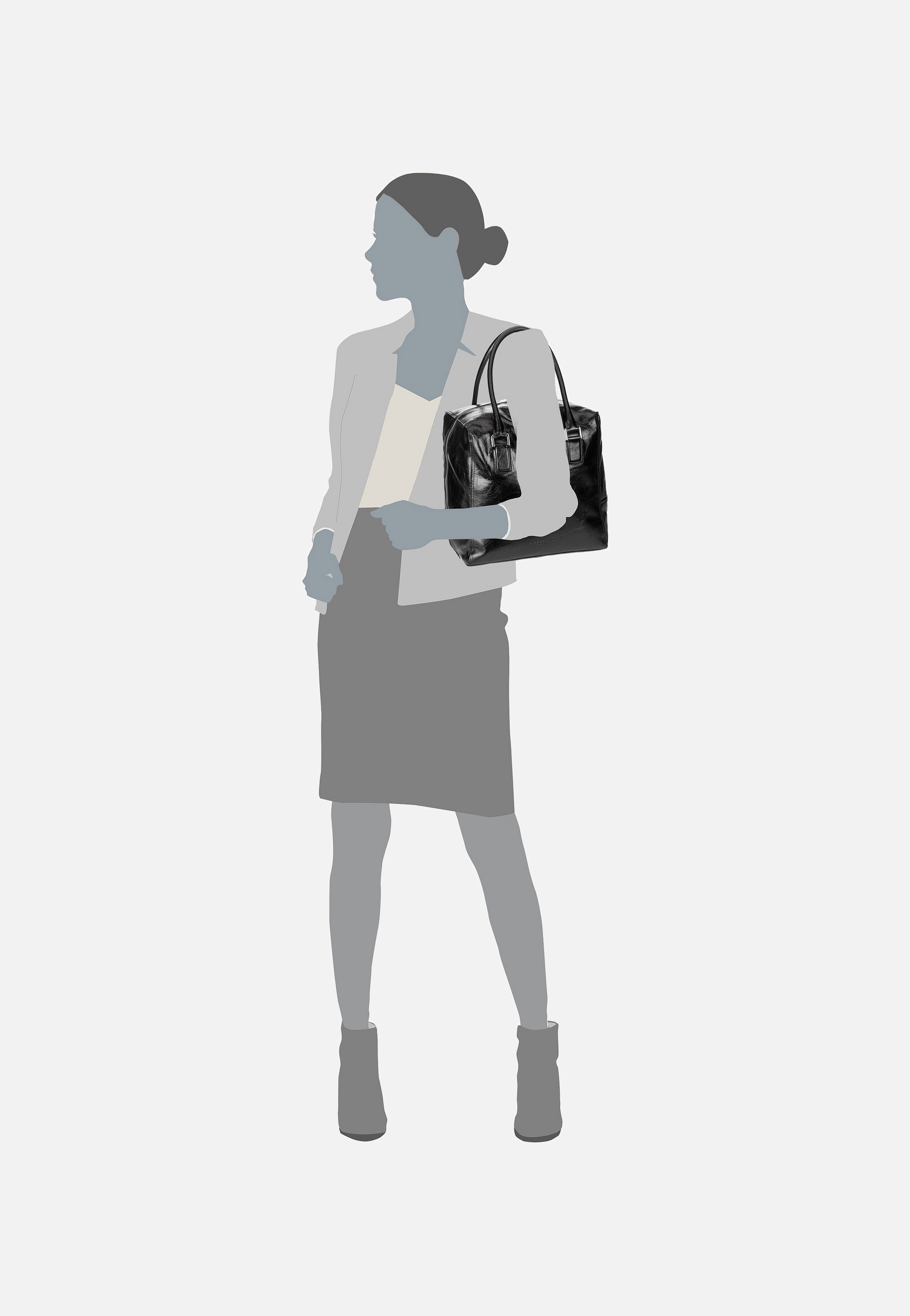 Kayla Archive Lack M 2165293 Black - Shopper
