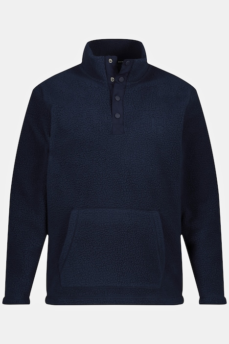 JAY-PI Fleece-Troyer, Skiwear, Troyerkragen, Langarm