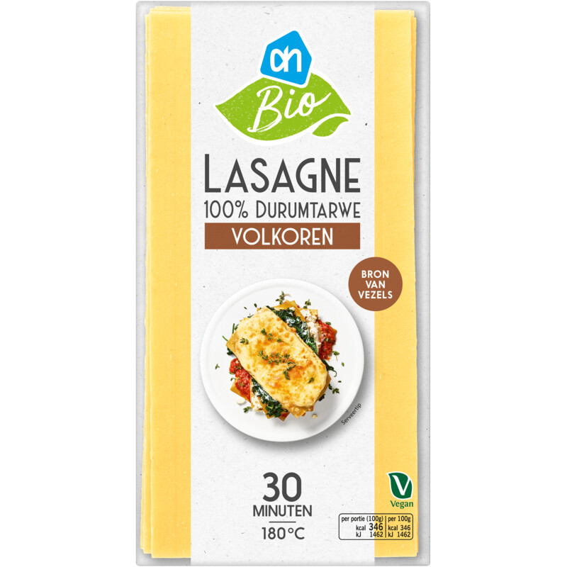 AH Biologisch Lasagne volkoren
