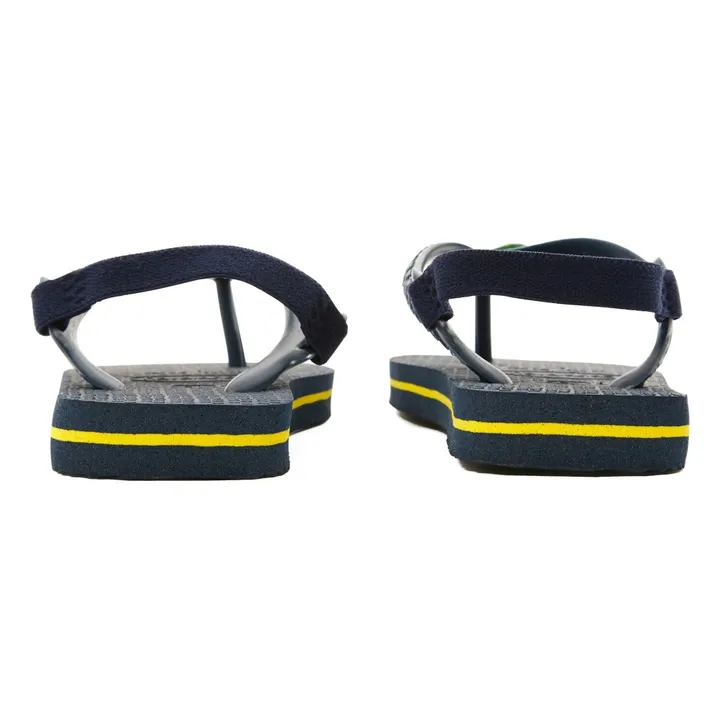 Havaianas Tongs Baby Brasil Logo | Bleu nuit