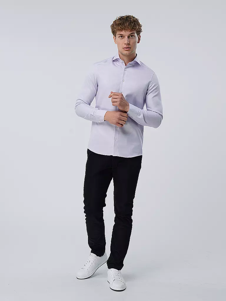 STENSTRÖMS Hemd Slim Fit  lila