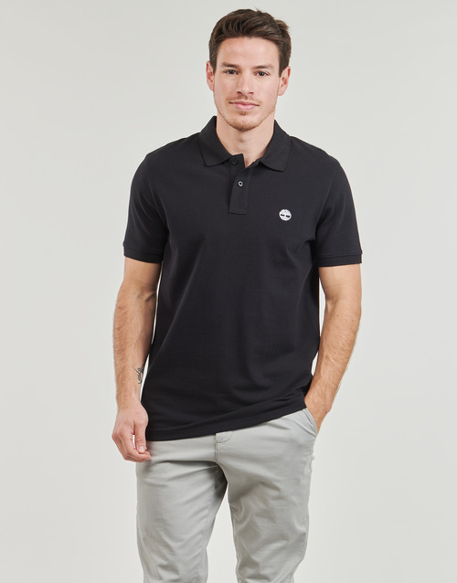 Timberland - Pique Short Sleeve Polo - Noir