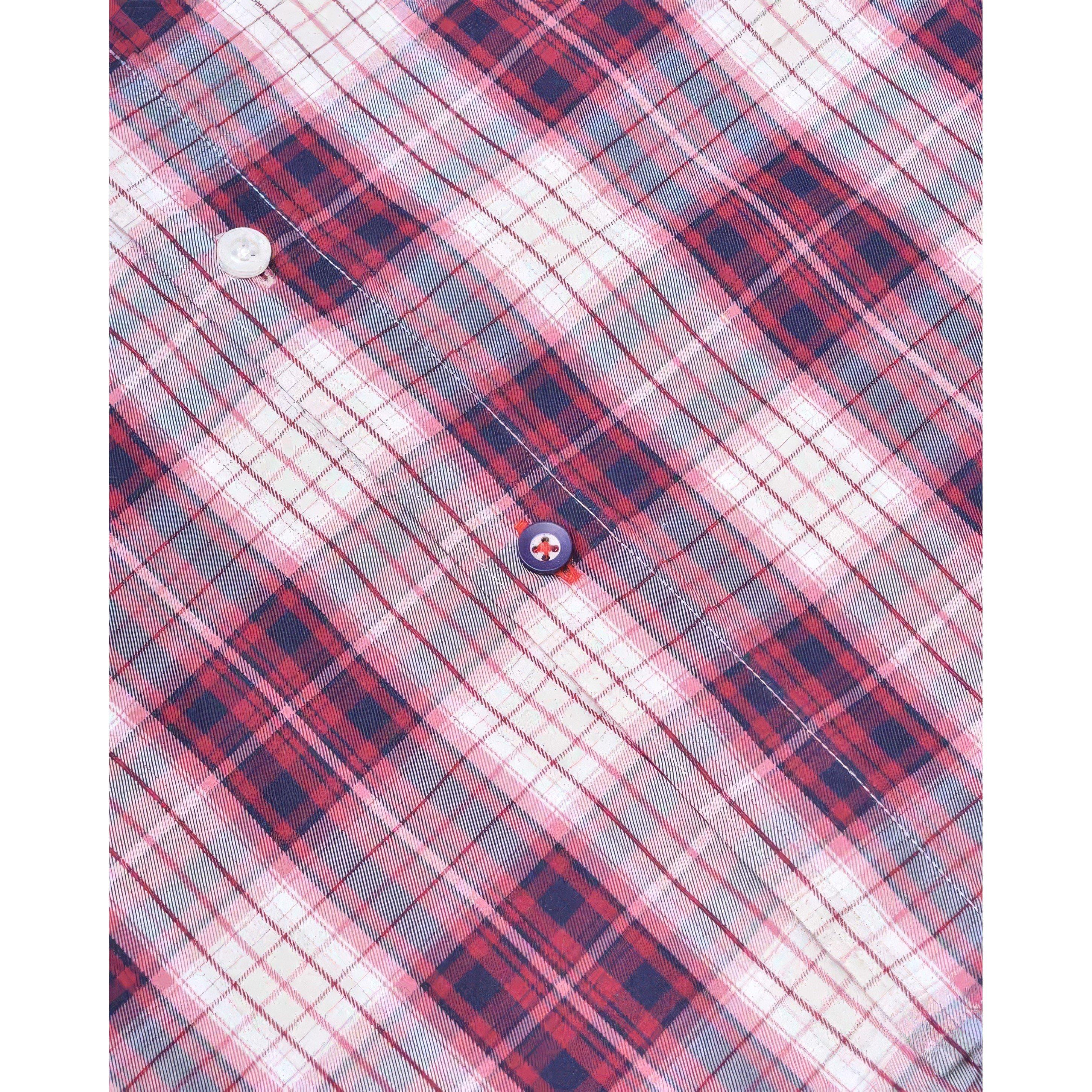Lambretta Short Sleeve Multi Check Shirt