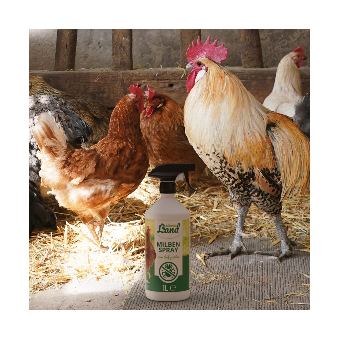 HÜHNER Land Milben Spray 1L