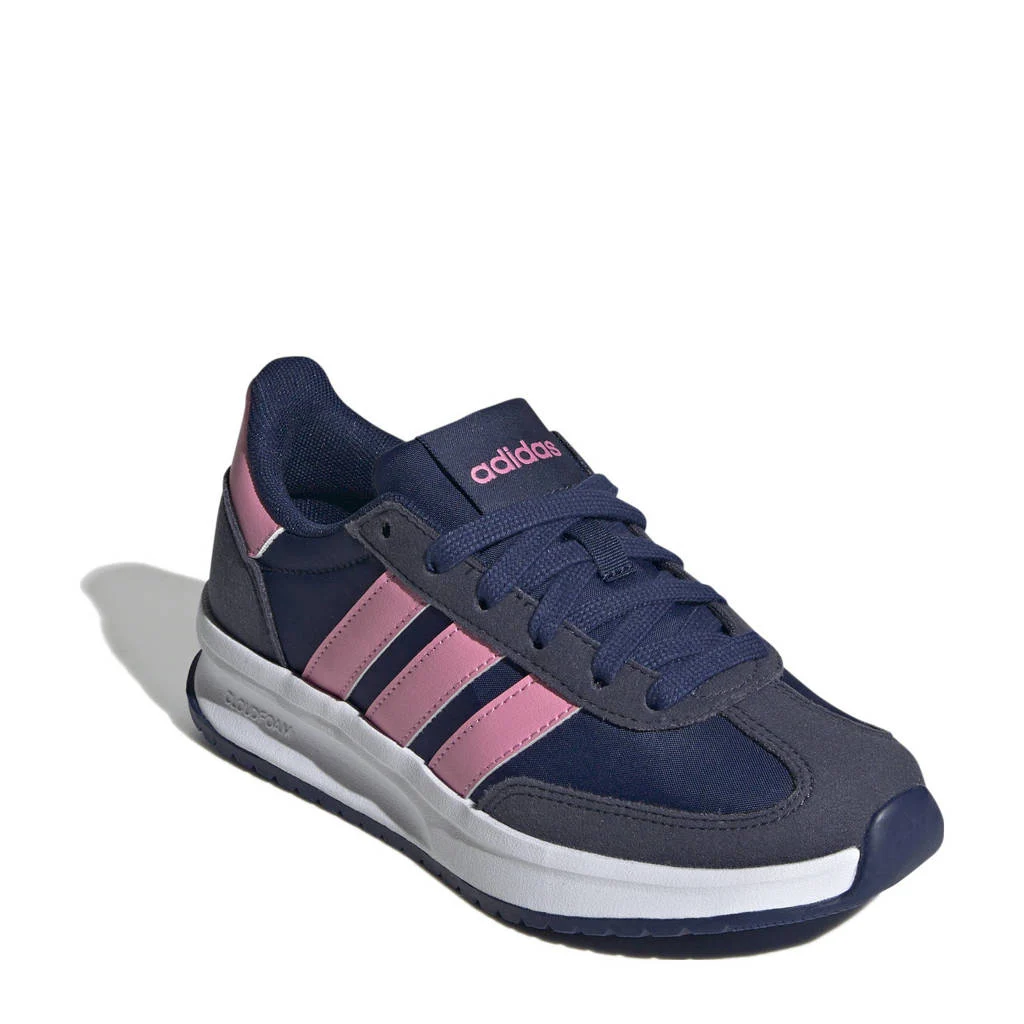 adidas Run 70s 2.0 sneakers donkerblauw/roze