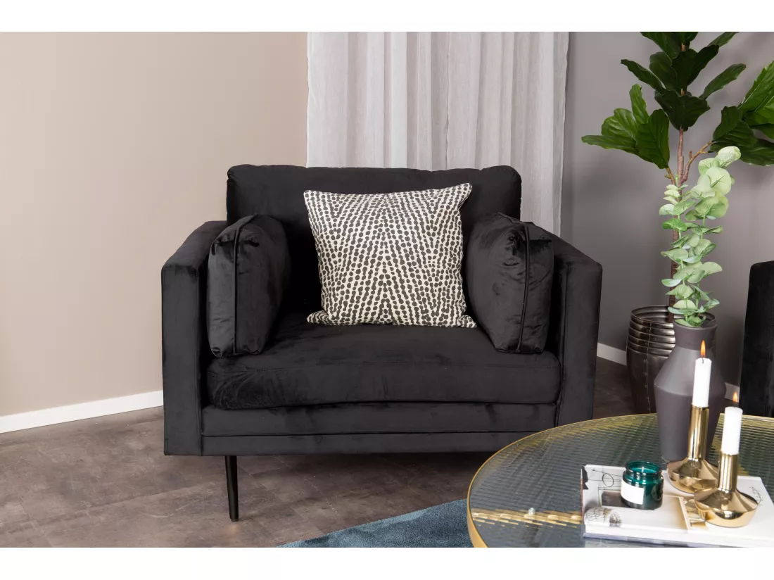 Fauteuil BOOM AC 1NOS 65x65x70 Noir