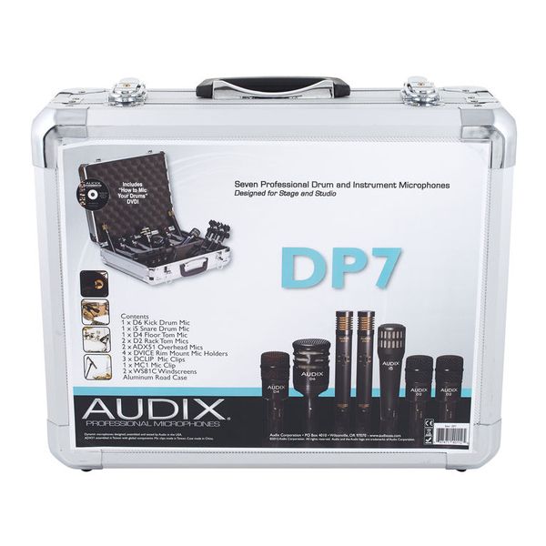 Audix DP7 Drumkoffer