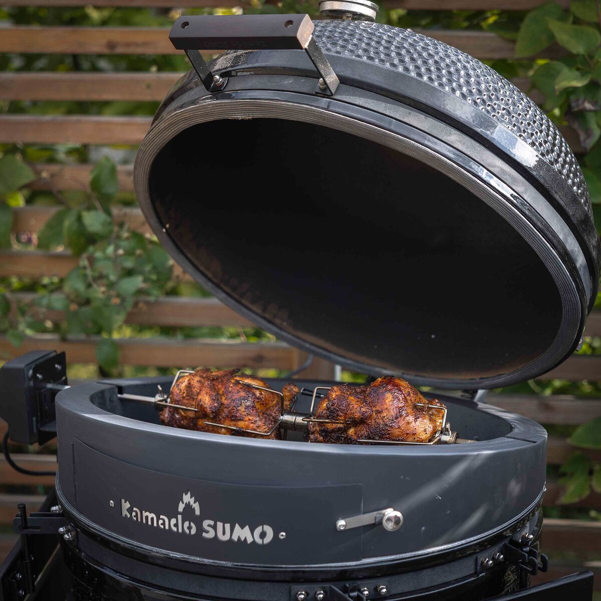 SUMO Midi + Grillmesterens rotisseri og pizzaovn, svart