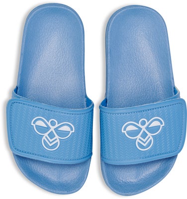 Hummel Pool Slide Vc Jr Slippers, Lichen Blue