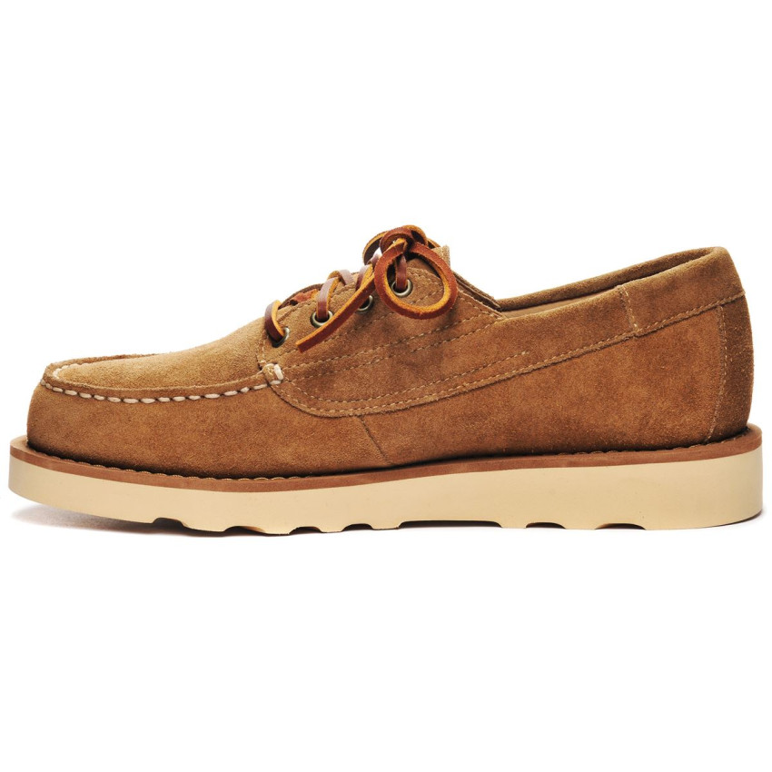 ASKOOKFIELD SUEDE OLED BEIGE CAMEL TAFFY-Mocassin en daim graissé pour homme