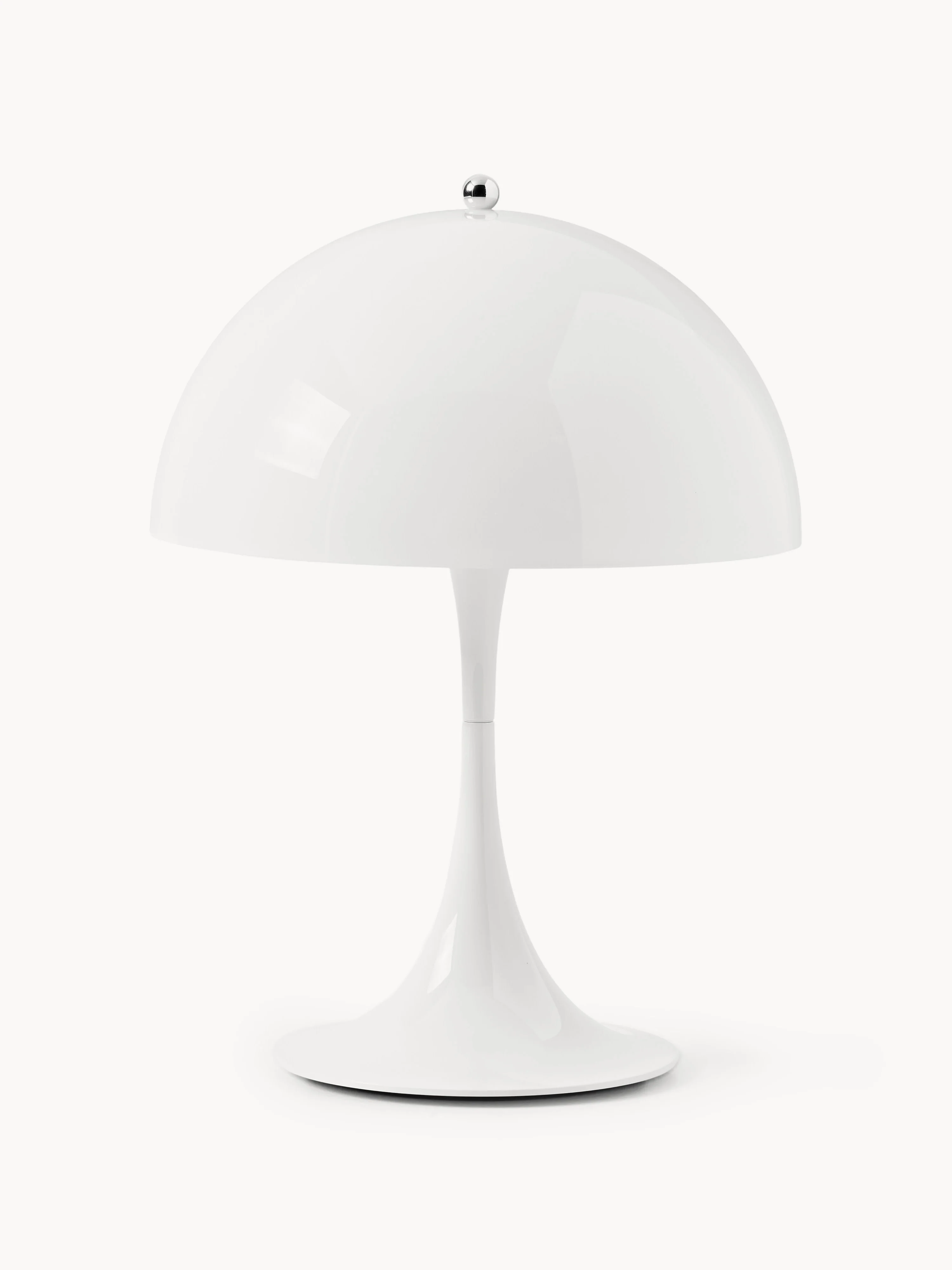 Draagbare dimbare LED tafellamp Panthella 250, design Verner Panton