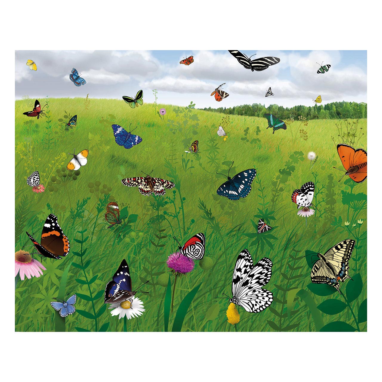 Rolf - Houten Legpuzzel Serie Natuurtuin, Set van 2