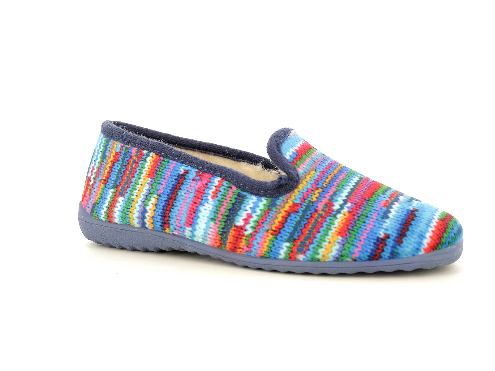 Calzacomodo-318 fantasia multicolor Textile Multicolore