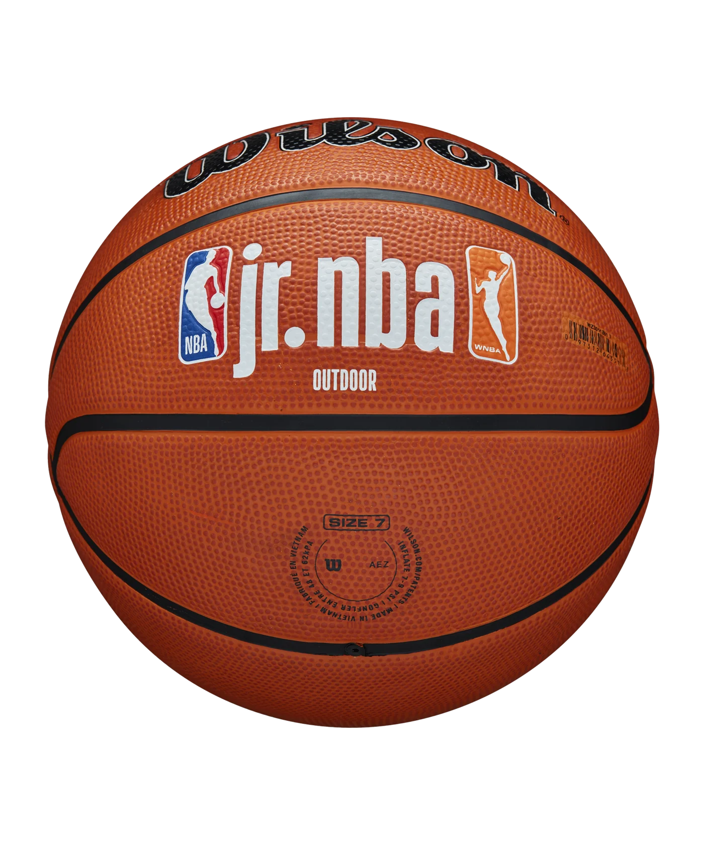 Wilson JR NBA Authentic Outdoor Basketball Braun